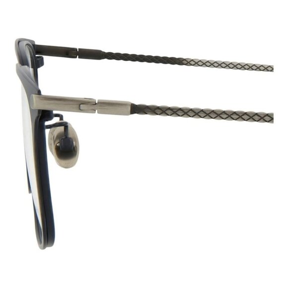 New Authentic Bottega Veneta Mens Square/Rectangle Blue Silver Transparent Fashi - Picture 4 of 4